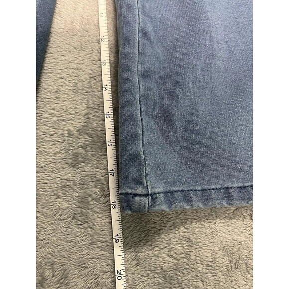 Dream Jeannes By Quacker Factory Jeans Women’s Large Rhinestone Heart Pants - Picture 4 of 7